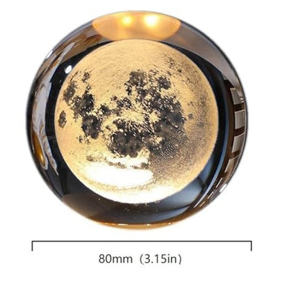 AuraSphere™ – Enchanted 3D Moon Crystal Night Lamp
